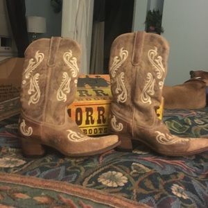 Women’s Cowboy Boots size 9, worn outside once.